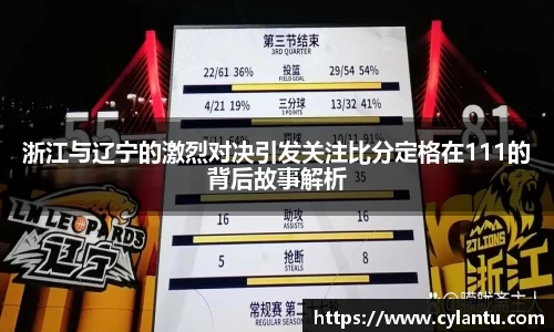 浙江与辽宁的激烈对决引发关注比分定格在111的背后故事解析