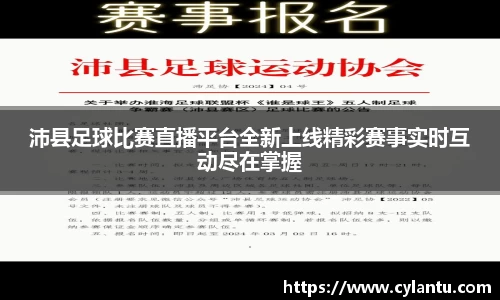 沛县足球比赛直播平台全新上线精彩赛事实时互动尽在掌握