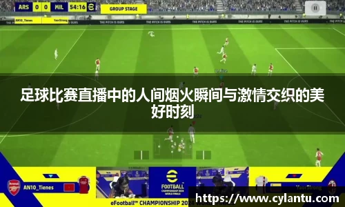 足球比赛直播中的人间烟火瞬间与激情交织的美好时刻